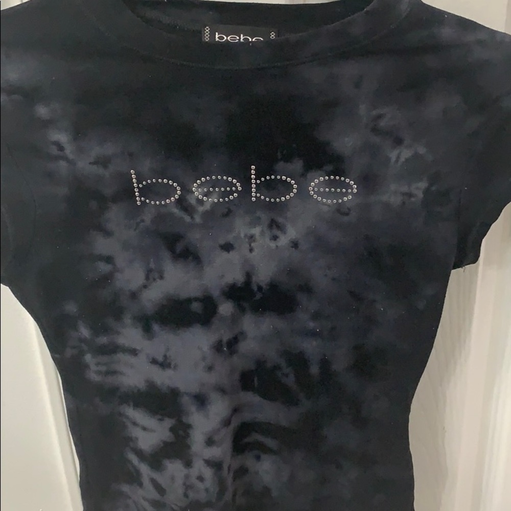 Bebe black marble shirt was limited quantities